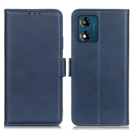 Θήκη με πτερύγιο για Motorola Moto E13, Wallet, μπλε