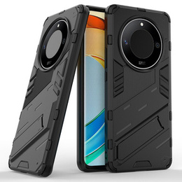 Θήκη για Honor Magic 6 Lite 5G, Military kickstand, μαύρη