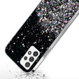 Θήκη για Samsung Galaxy A13 4G, Glittery, μαύρη