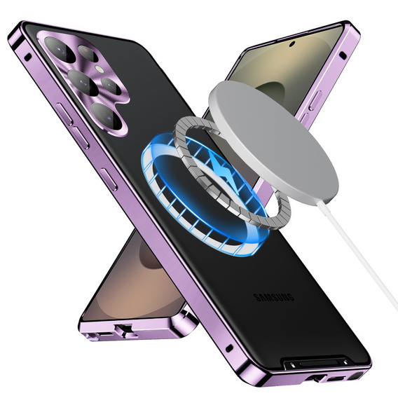 θήκη προστασίας κάμερας για το Samsung Galaxy S25 Ultra, CamShield MagSafe, μωβ