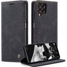 θήκη CASEME για Samsung Galaxy M33 5G, Leather Wallet Case, μαύρη