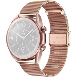 Bransoleta Milanese z teleskopem 20mm, Rose Gold