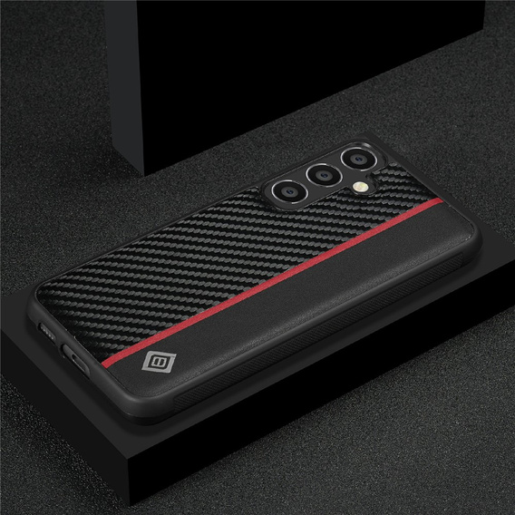 Θήκη LC.IMEEKE Carbon Fiber για Samsung Galaxy S26, μαύρη