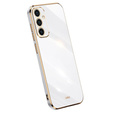 Θήκη για Samsung Galaxy A55 5G, Glamour CamShield, λευκή