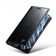 θήκη CASEME για Samsung Galaxy A34 5G, Waxy Textured, μαύρη