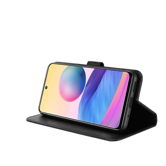 Θήκη με πτερύγιο για Realme 12 Pro 5G / 12 Pro+ 5G, Wallet Smart Magnet, μαύρη