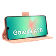 Θήκη με πτερύγιο για Samsung Galaxy A26, Card Slot, ροζ