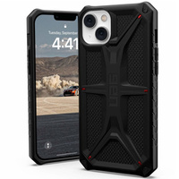 θήκη Urban Armor Gear για iPhone 14 Plus, Monarch, Kevlar μαύρη