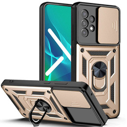 Θήκη για Samsung Galaxy A53 5G, CamShield Slide, χρυσός