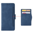 Θήκη με πτερύγιο για Xiaomi Poco F7 Ultra, Card Slot, σκούρο μπλε