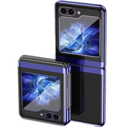 Θήκη για Samsung Galaxy Z Flip7 FE / Z Flip6, PC Case, διαφανής / μπλε