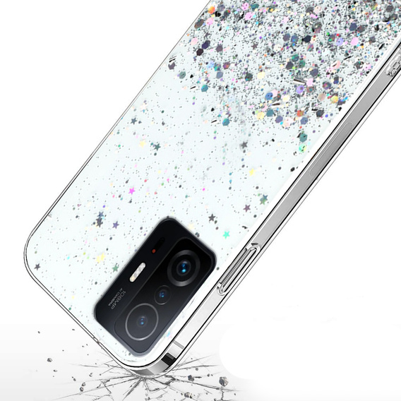 Θήκη για Xiaomi 11T / 11T Pro, Glittery, διαφανής