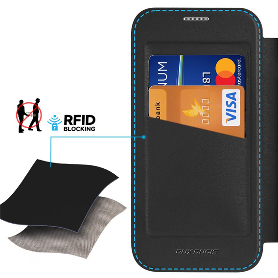 Θήκη Dux Ducis για iPhone 17, Skin X Pro, με πτερύγιο, για MagSafe, μαύρο