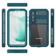 Αδιάβροχη θήκη IP68 για το Samsung Galaxy S23 Plus, πράσινη