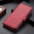 Θήκη με πτερύγιο για Nokia G60 5G, Wallet PU Leather Case, κόκκινη