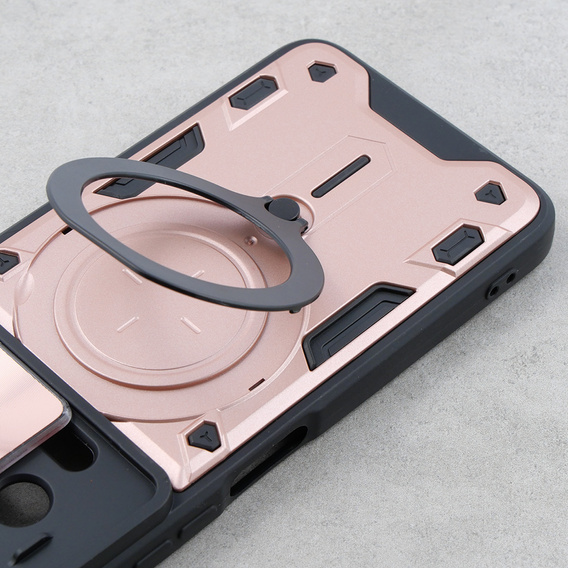 Θωρακισμένη θήκη για Infinix Note 12 Pro 4G / Note 12 2023, CamShield Slide, ροζ rose gold