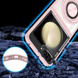 Θήκη για Samsung Galaxy Z Flip7 FE / Z Flip6, Corners Dropproof, για MagSafe, διαφανής / ροζ