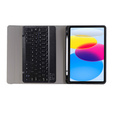 Θήκη + πληκτρολόγιο iPad 10.9 2022 10 Gen, Pen Slot, μαύρη