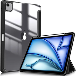 Θήκη για iPad Air 13" 2025/2024 (7/6 gen.), Smartcase Hybrid, με χώρο για γραφίδα, μαύρη