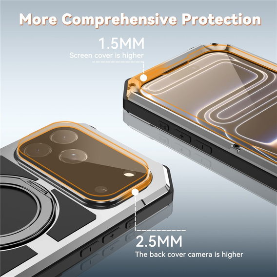 Θήκη R-JUST με MagSafe και βάση για iPhone 17 Pro Max