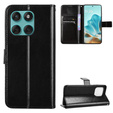 Θήκη με πτερύγιο για Motorola Edge 60 / 60 Fusion, Crazy Horse Wallet, μαύρη