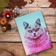 Θήκη για Samsung Galaxy Tab A9+ X210 / X215 / X216B, pink cat