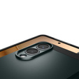 θήκη Spigen για Samsung Galaxy A36 5G, Tough Armor Mag Mag MagSafe, μαύρη + μετριασμένο γυαλί 9H
