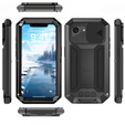Θωρακισμένη θήκη για iPhone 16E, R-JUST, μαύρη