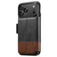 Αναδιπλούμενη θήκη 2 σε 1 για iPhone 17 Pro Max, SUTENI, για MagSafe, μαύρο