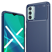 Θήκη για Samsung Galaxy M23 / M13, Carbon Gel, σκούρο μπλε