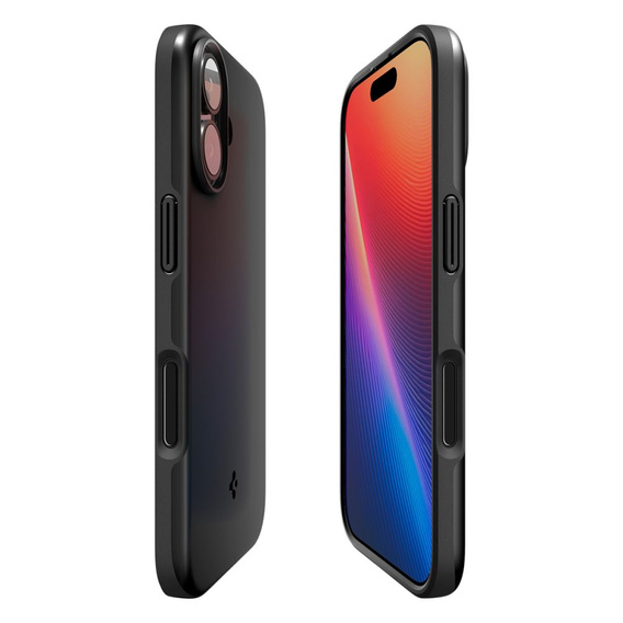 Θήκη Spigen για iPhone 17, Thin Fit Mag MagSafe, Μαύρο