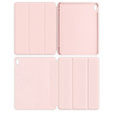 Θήκη για iPad 10.9 2022 10 Gen, Smart Pencil, με υποδοχή γραφίδας, ροζ