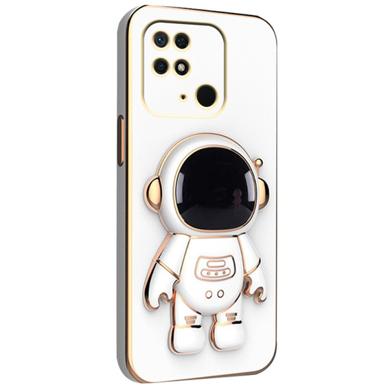 Θήκη για Xiaomi Redmi 10C, Astronaut, λευκή