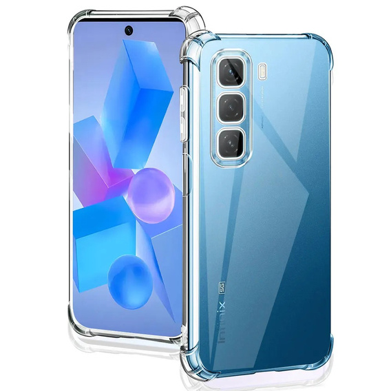 Θήκη για Infinix Hot 50 4G, Dropproof, διαφανής
