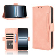 Θήκη με πτερύγιο για OnePlus Nord 5, Card Slot, ροζ