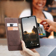 θήκη CASEME για Samsung Galaxy M33 5G, Leather Wallet Case, καφέ