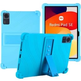 Θήκη σιλικόνης για Xiaomi Redmi Pad SE 11", Impact, θωρακισμένη, μπλε