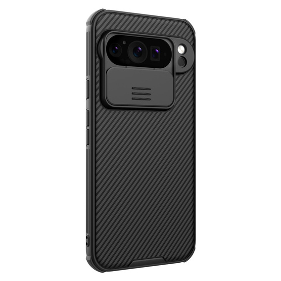 Θήκη για Google Pixel 9 Pro XL, θωρακισμένη Nillkin, CamShield Pro, μαύρη