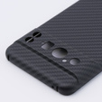 Θήκη για Google Pixel 8 Pro, Aramid Fiber Cover, μαύρη