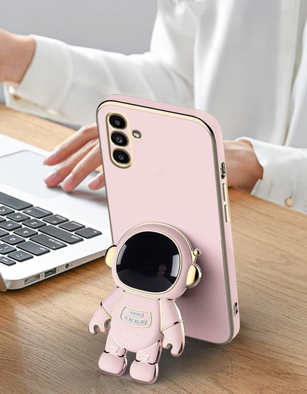 Θήκη για Samsung Galaxy A36 5G, Astronaut, ροζ