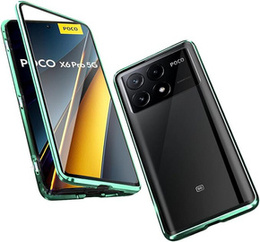 Θήκη για Xiaomi Poco F6 Pro, Frame Case, πράσινη