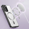 Θήκη για Samsung Galaxy S20 FE, Electro MagSafe, μαύρη + Γυαλί για την οθόνη