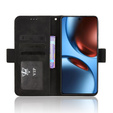 Θήκη με πτερύγιο για Realme GT 7 / 7T, Card Slot, μαύρη