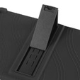 Θήκη σιλικόνης για Xiaomi Redmi Pad SE 11", Impact, θωρακισμένη, μαύρη