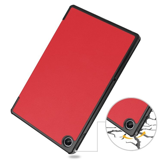 Θήκη για Lenovo Tab M10 Plus 10.6 Gen 3 TB-125F TB-128F, Smartcase, κόκκινη