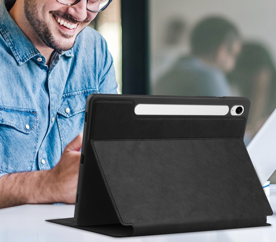 Θήκη για Lenovo Tab M11, Business Card and Pen Slot, μαύρη