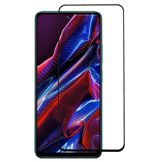 Μετριασμένο γυαλί 3D για Xiaomi POCO X5 5G, μαύρη