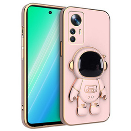 Θήκη για Xiaomi 12T Pro, Astronaut, ροζ