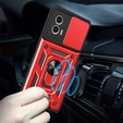 Θήκη για Motorola Moto G24 / G24 Power / G04, CamShield Slide, κόκκινη