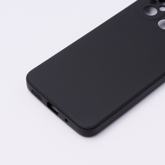 Θήκη για Xiaomi Redmi 12C, Silicone Lite, μαύρη